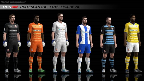 Liga BBVA Faces Pack by el Yorugua - Pro Evolution Soccer 2011
